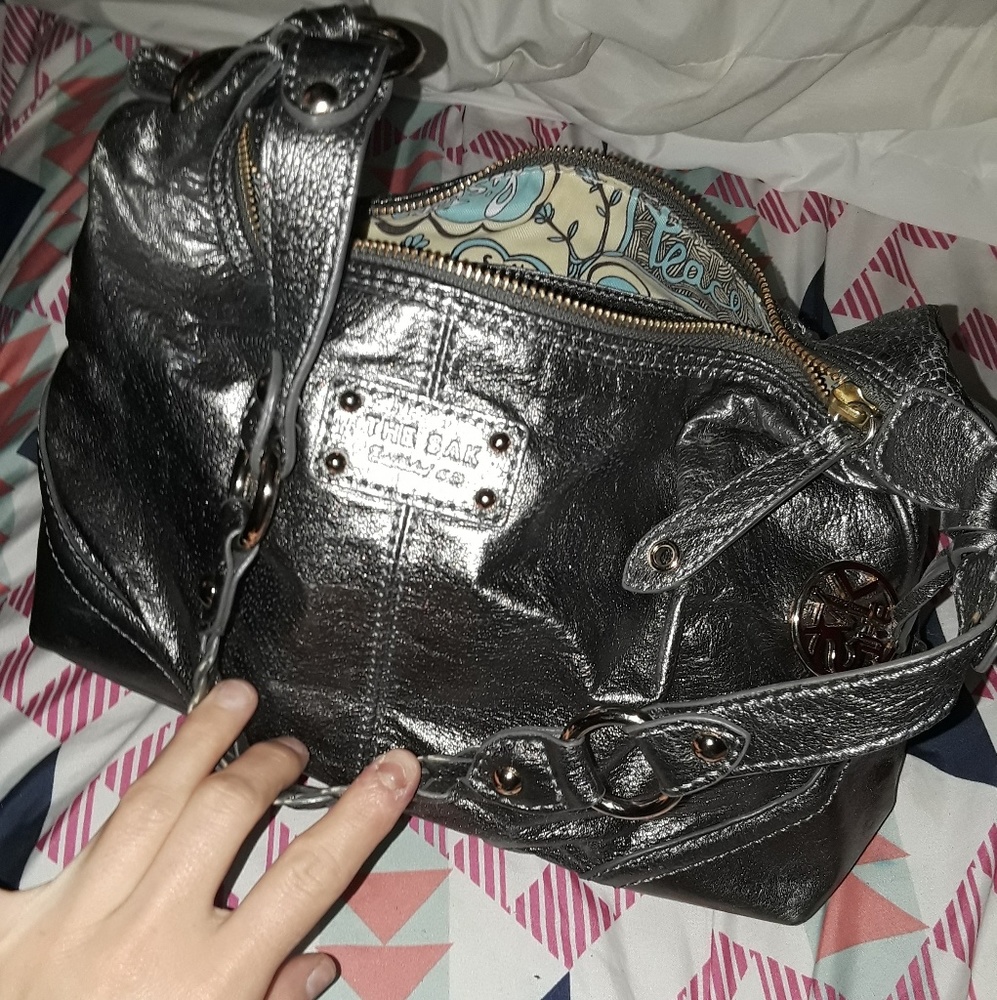 Silver purse